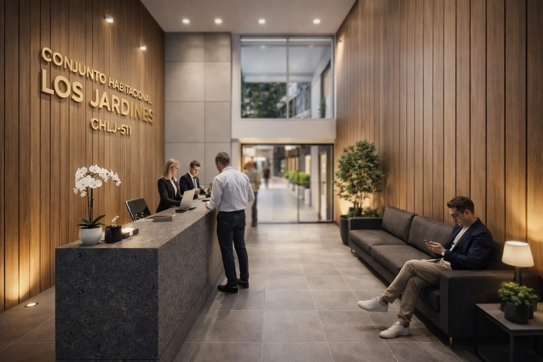 Entrance lobby
